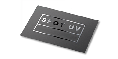 Spot UV printing